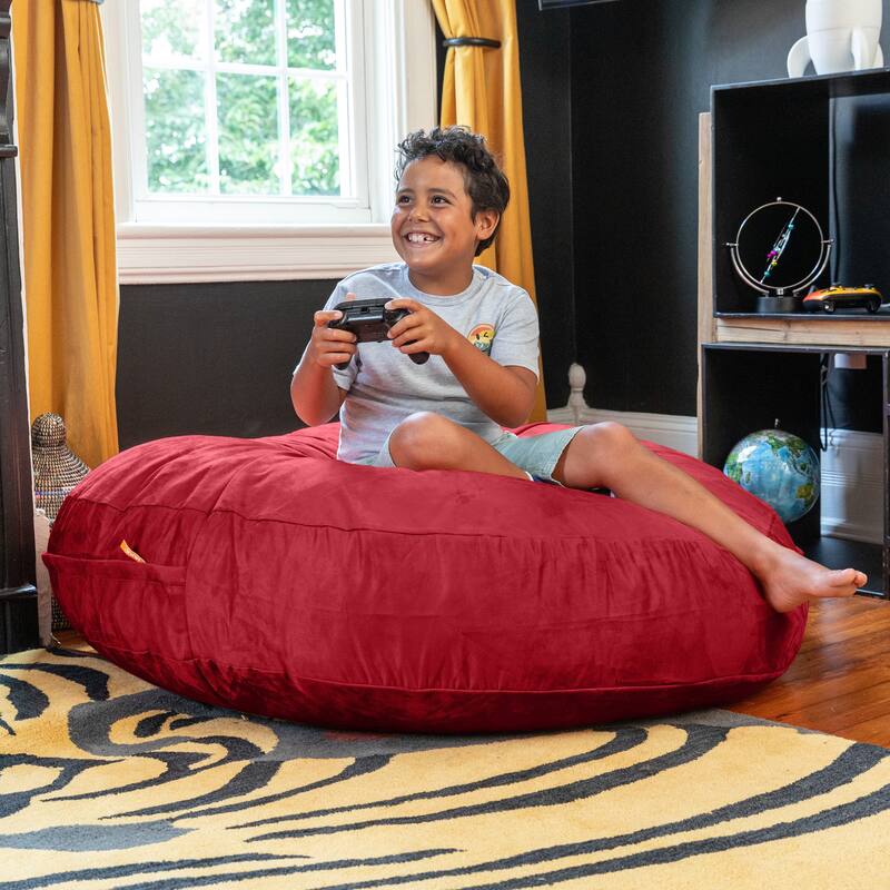 Jaxx 4 ft Cocoon Kids Bean Bag Chair and Crash Pad