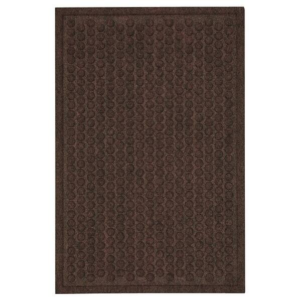Shop Mohawk Impressions Dots Doormat 3 X 4 3 X 4 Overstock 13950511 Chocolate