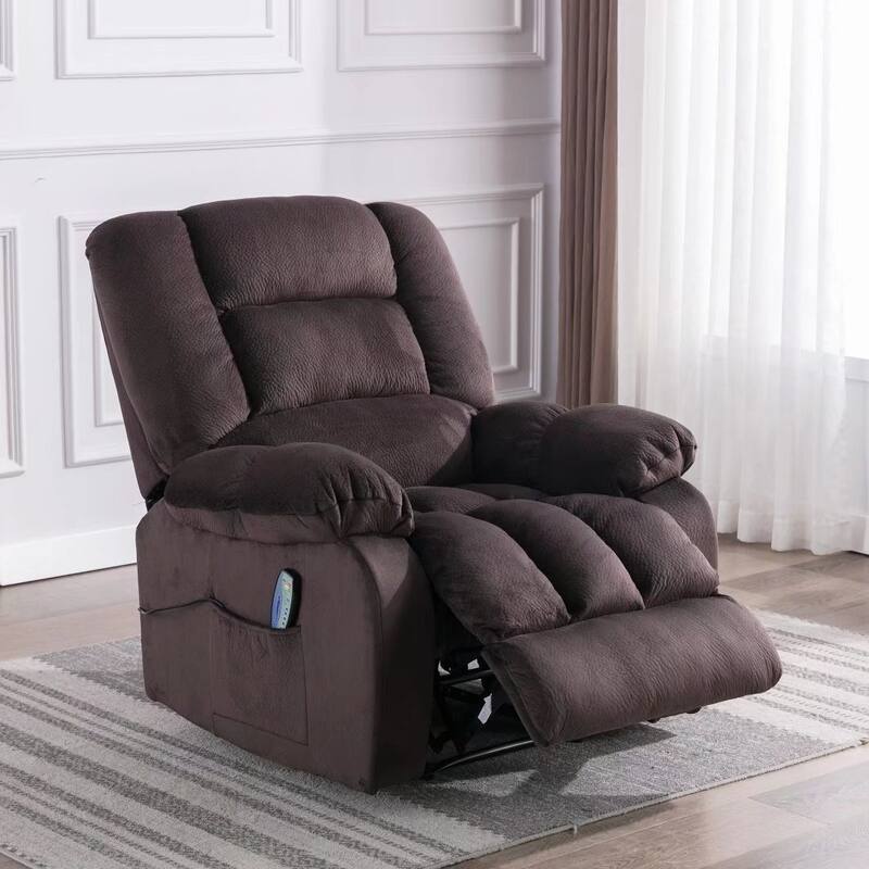 Manual Massage and Heating Recliner Sofa Chair