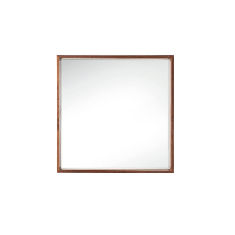 James Martin Vanities Milan 35.4" Square Cube Mirror