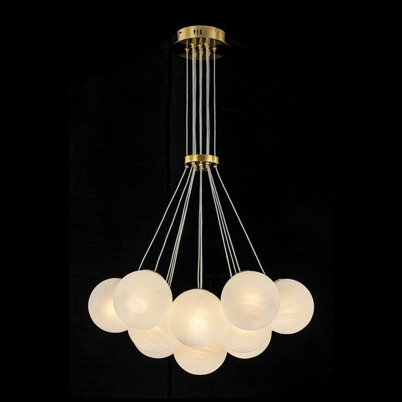 Gold Visional Comfort Lighting Modern Glass Bubble Chandelier Lights Lamp for Bedroom/ Dining Room