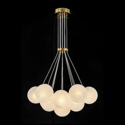 Gold Visional Comfort Lighting Modern Glass Bubble Chandelier Lights Lamp for Bedroom/ Dining Room