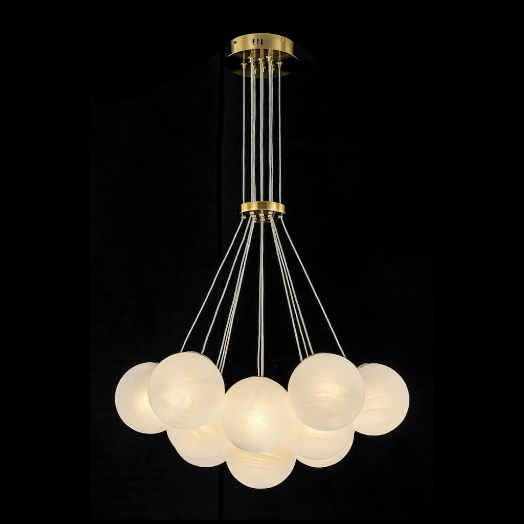 Gold Visional Comfort Lighting Modern Glass Bubble Chandelier Lights Lamp for Bedroom/ Dining Room