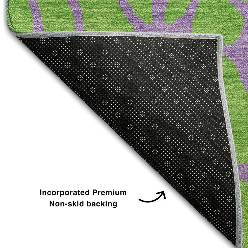 Premium Washable Super Soft Contemporary Macy Mayfield Rug