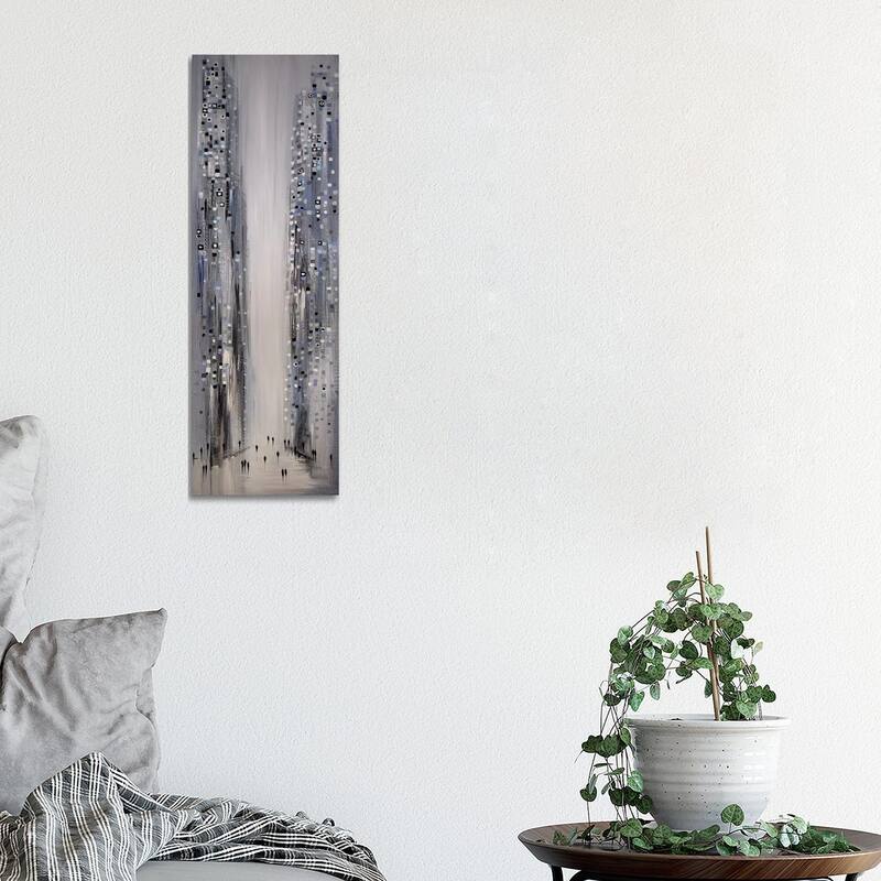 iCanvas "City In Lights" by Ekaterina Ermilkina Canvas Print - 36x12x1.5