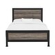 preview thumbnail 5 of 13, Middlebrook Santos Rustic Metal Queen Panel Bed