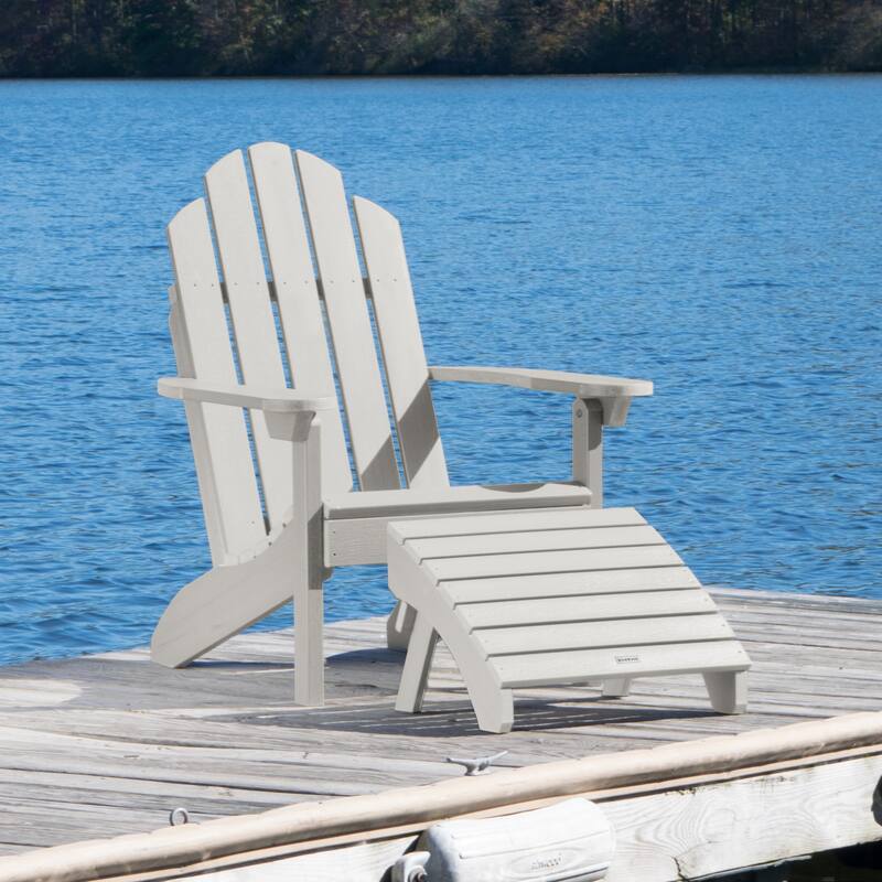 HIGHWOOD Outdoor Chair and Ottoman Set