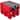 VEVOR Portable Diesel Tank PE Diesel Transfer Tank for Easy Fuel Transportation, Red - 58 Gallon
