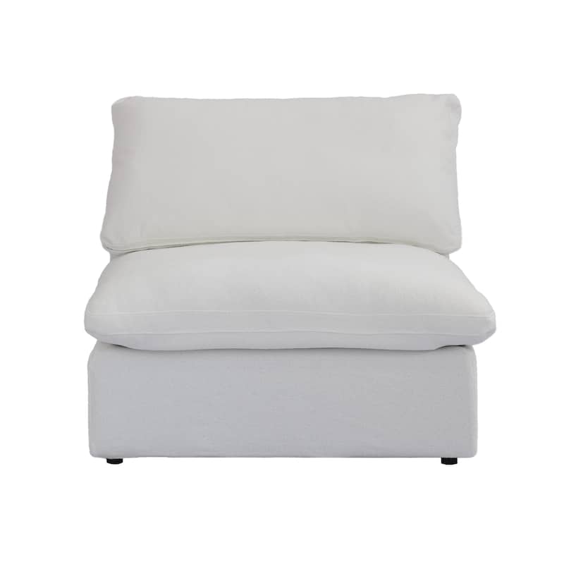 L Shape Couches for Living Room, Modern Modular Convertible Sectional Sofa Couch with Removable Cushion Covers