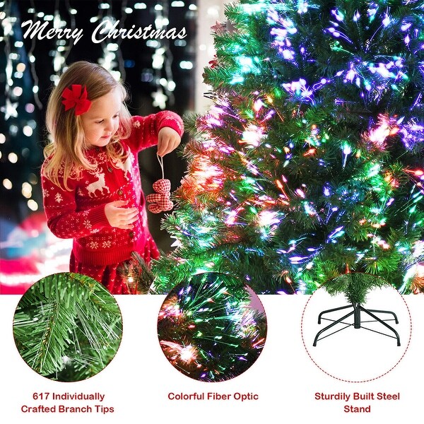 Fiber optic christmas tree 6ft 2025
