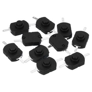 Latching Push Button Switch, 10 Pcs KAN-23 Straight Pin On/Off Switch ...