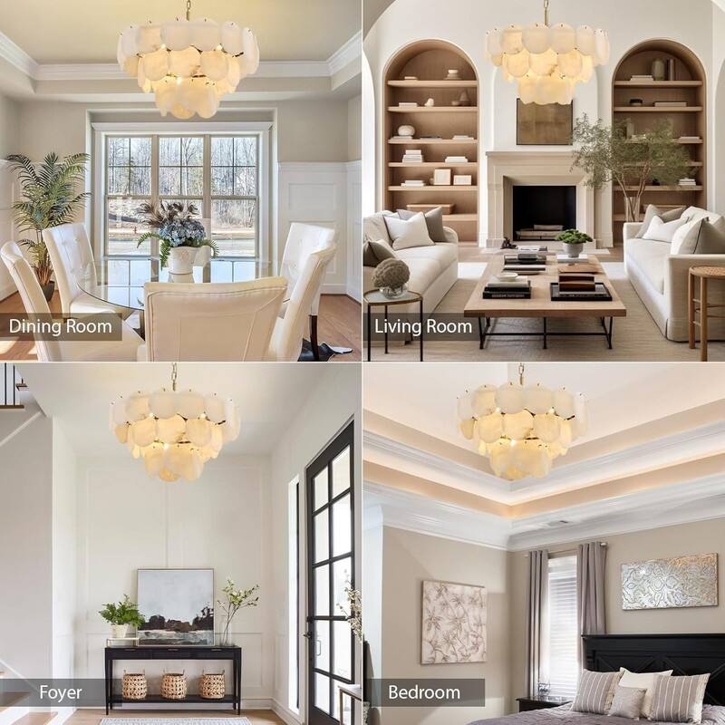 KAYLA Modern Natural Marble Living Room Chandeliers