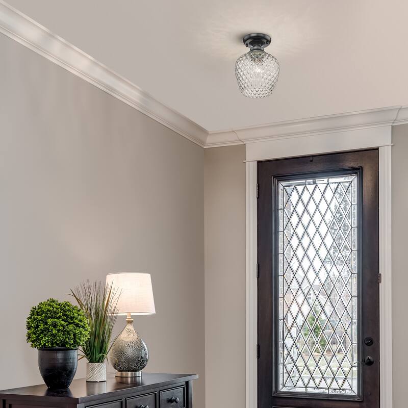 Adeline 1-Light Semi-flush