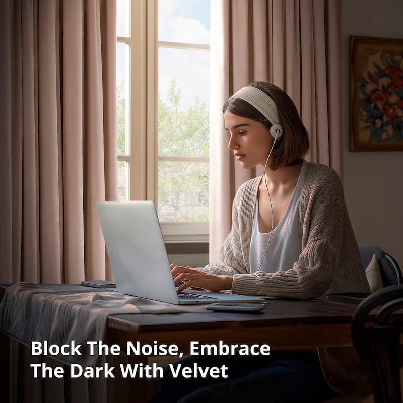 Exclusive Fabrics Signature Grommet Velvet Blackout Curtain (1 Panel)