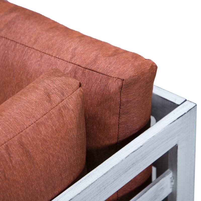 Chelsea 6-Piece Modern Aluminum Outdoor Sectional Set - Rust-Proof & UV Resistant Modular Patio Sofa with All-Weather Cushions