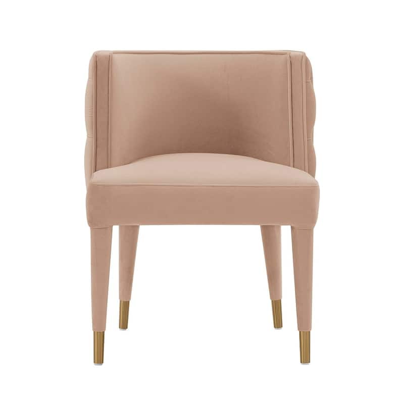 Manhattan Comfort Modern Maya Tufted Velvet Dining Chair