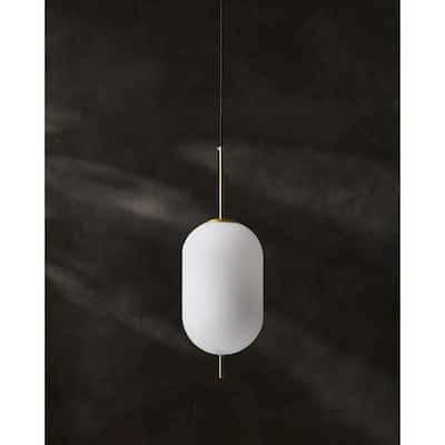 Livabliss Redon Modern Pendant - 8"L x 8"W x 13"H