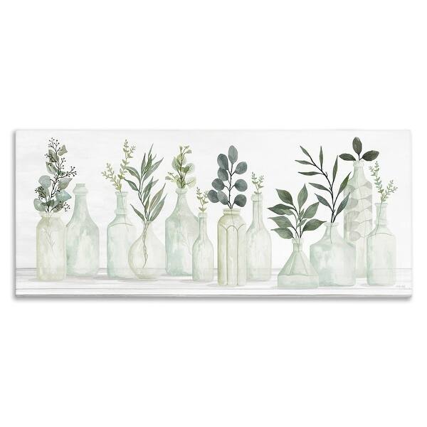 Stupell Country Herb Jars Canvas Wall Art Design By Cindy Jacobs - Bed ...