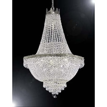 Swarovski Crystal Trimmed Chandelier - Chandeliers For Bedrooms by Overstock.com