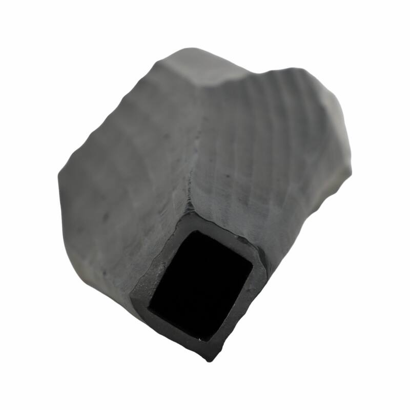 Aluminum Metal Balaz Asymmetrical Sculpted Vase