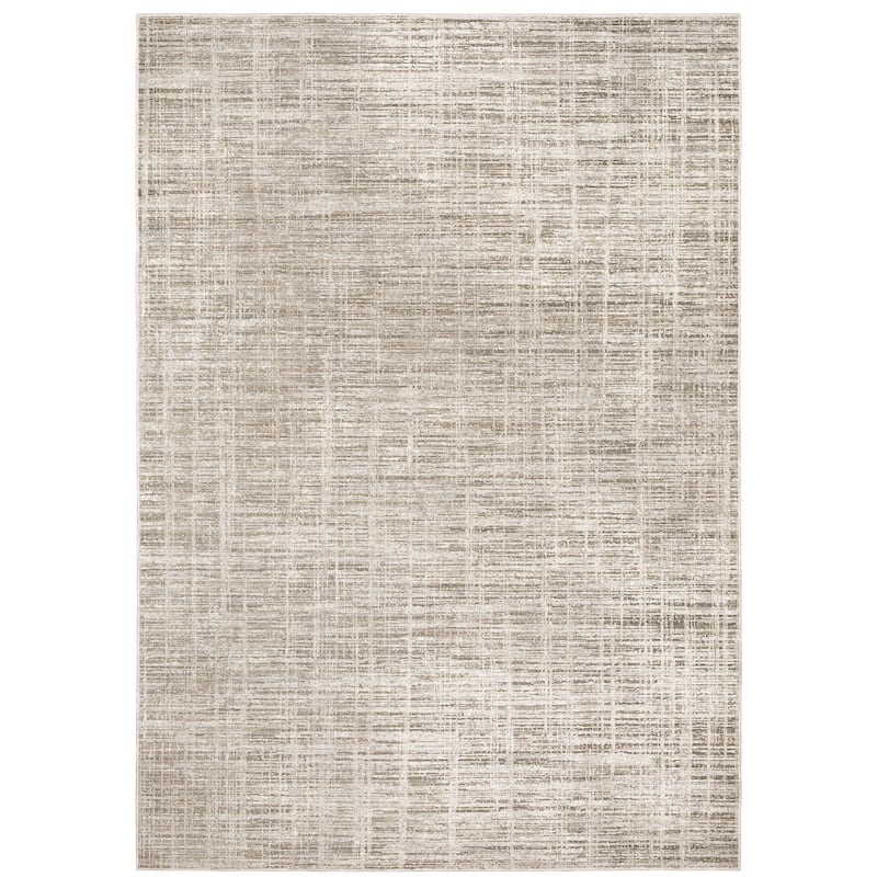 Style Haven Nelson Abstract Etchings Beige/ Ivory Indoor Area Rug - 5' 3" x 7' 6"