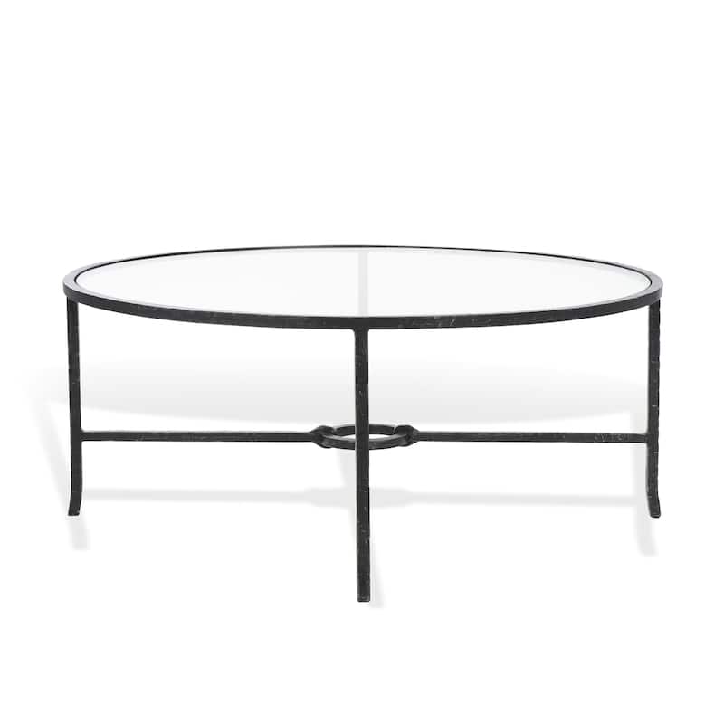 SAFAVIEH Couture Tauri Forged Metal Round Coffee Table - 36"W x 36"D x 15"H