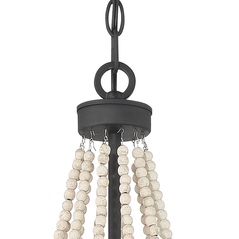 Fidenza Empire 12-light Farmhouse Coastal Beaded Chandelier with UL Certified - 40''