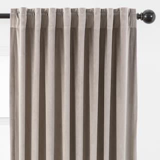 Chanasya Velvet Room Darkening Window Curtain Panel Pair (Set of 2)