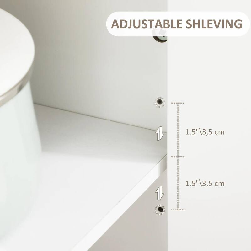 Rolling Kitchen Island Cart with Drawer,Adjustable Shelf,2 Towel Racks