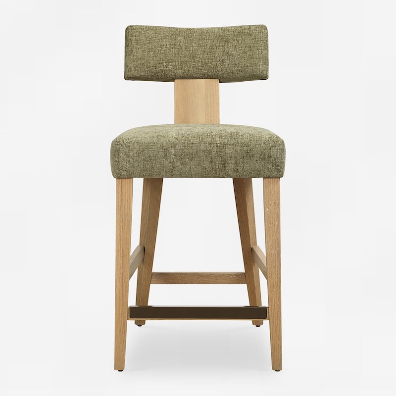 Uttermost Elysian Moss Counter Stool