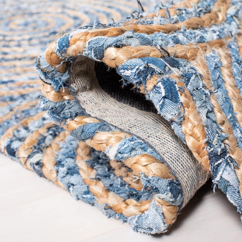 SAFAVIEH Handmade Cape Cod Vala Coastal Jute Rug