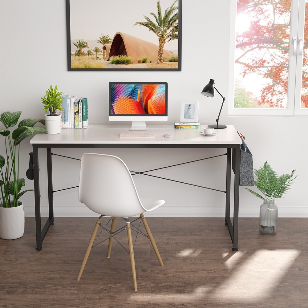 NEW Computer Desk with Shelf Laptop Office Desk Home Modern Small Study Desks US 
