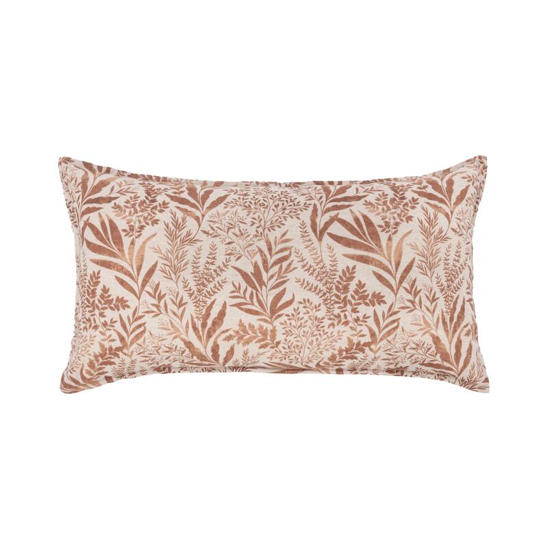 Villa by Classic Home Mulberry Linen Blend Shams - Brown  - King