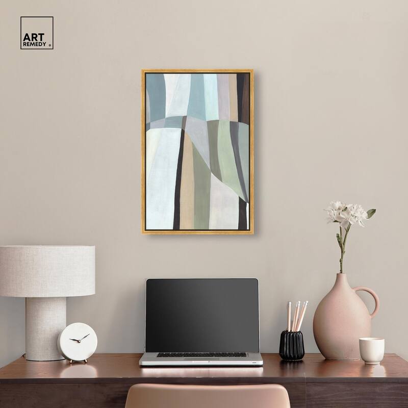 Abstract Fragments I Canvas by Art Remedy