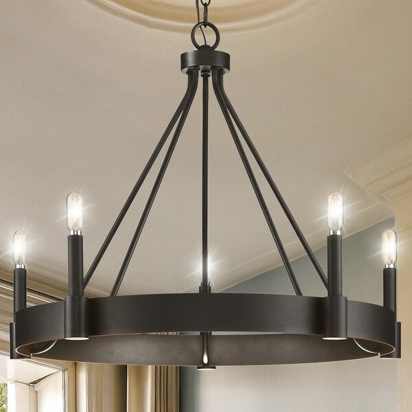 Urban ambiance farmhouse chandelier on sale