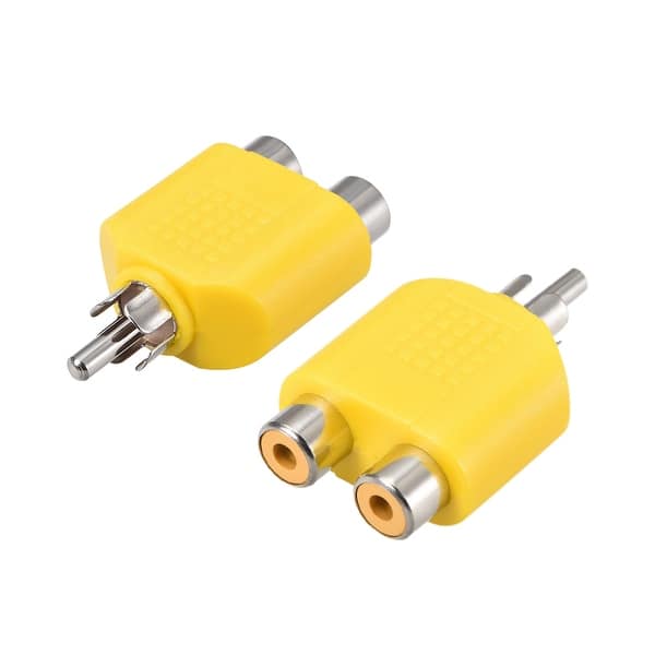 3 5mm Male Jack To 2 Rca Female Plug Adapter Cable Mini Stereo Audio Cable Headphone Y Cable Jack To 2 Rca Audio Cablestereo Audio Cable Aliexpress