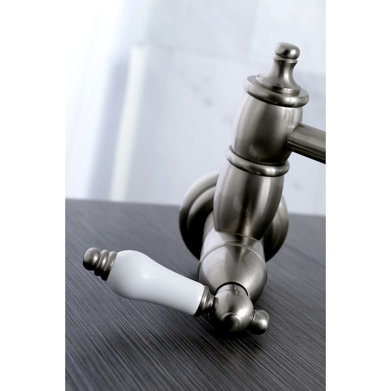 Restoration Wall Mounted Pot Filler Faucet