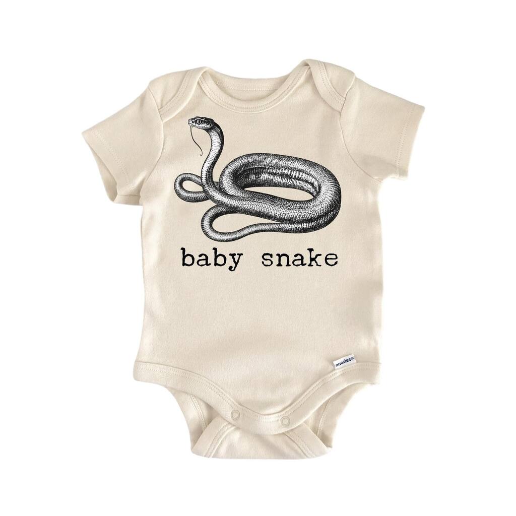 Baby Snake - Baby Boy Girl Clothes Infant Bodysuit Funny Cute Newborn