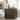Furniture of America Thalv Mid-Century Modern Two-Tone Dark Walnut Wood 2-Drawer Nightstand with Faux Leather Front
