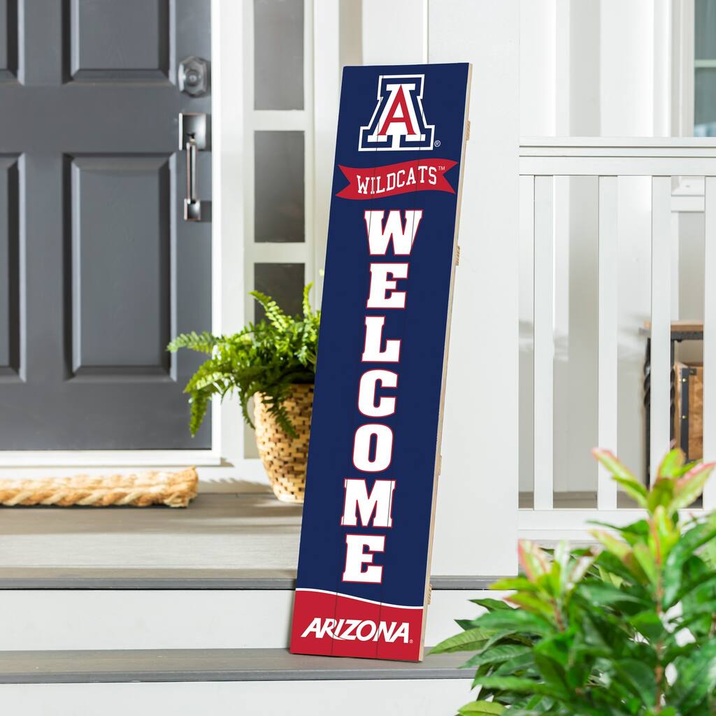 47" Porch Leaner Welcome Wall Sign, University of Arizona