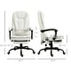 preview thumbnail 10 of 9, Vinsetto 7-Point Massage Office Chair High Back Executive Recliner