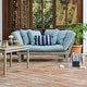 preview thumbnail 3 of 48, Cambridge Casual West Lake Convertible Wood Outdoor Sofa Daybed