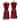 Cole & Mason London 150mm Acrylic Red Salt & Pepper Grinder Set 6"