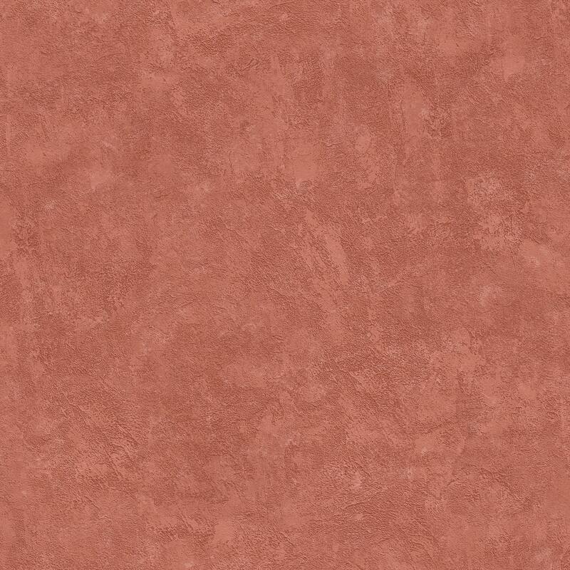 Veer Decor Faux Waxed Texture Wallpaper - Red