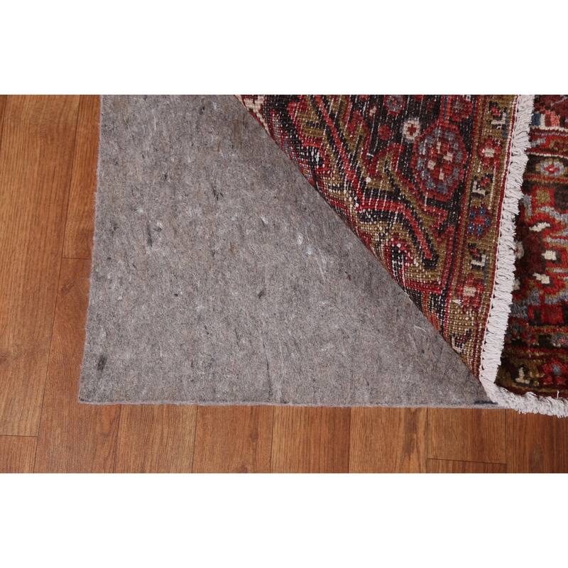 Vegetable Dye Heriz Persian Living Room Area Rug Wool Hand-knotted - 9'6" x 12'10"
