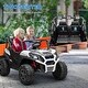 preview thumbnail 4 of 8, 24V Dual Motor Kids Ride-On Car with Remote Control, Two Seats, Adjustable Speeds, Suspension, Music & Lights - White