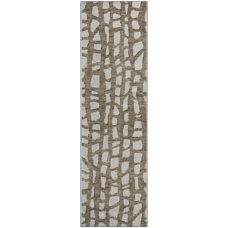 Premium Washable Super Soft Contemporary Cobble Mayfield Rug