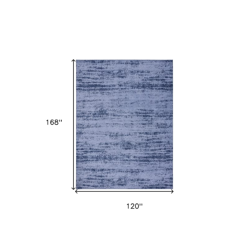 HomeRoots Abstract Contemporary Rectangle Outdoor Rug - 10' X 14'