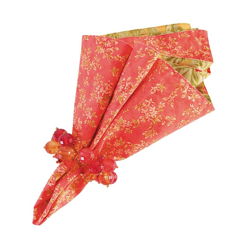 Splendor Cotton Reversible Napkin Set of 6 - Set of 6
