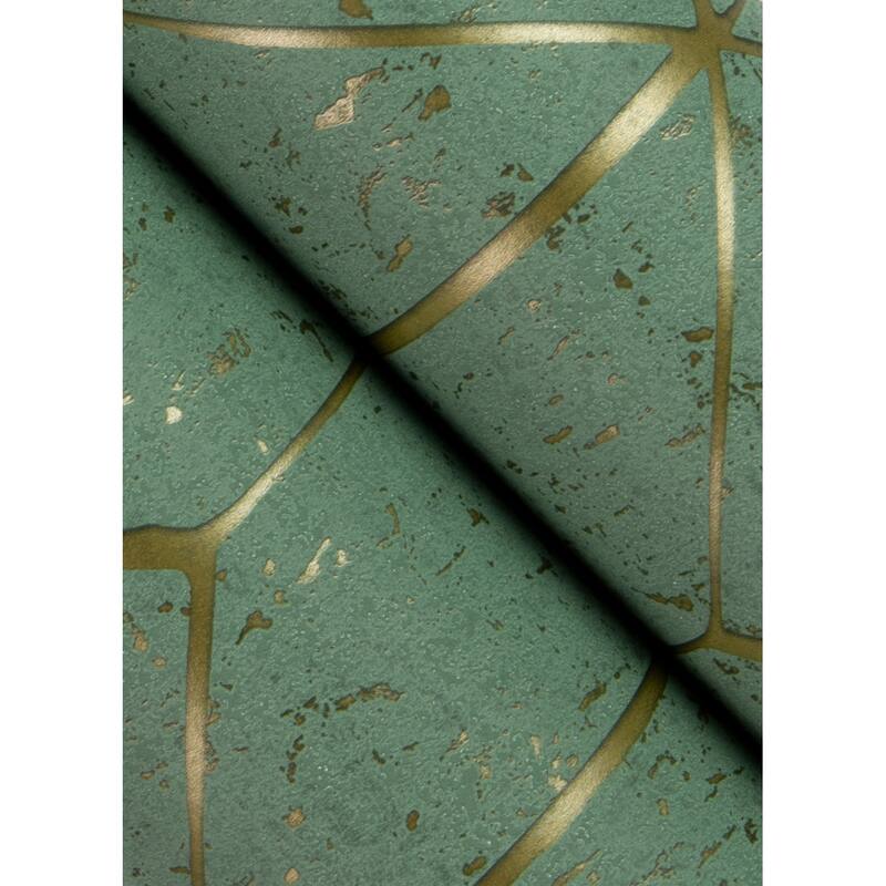 Advantage Hayden Mint Concrete Trellis Wallpaper